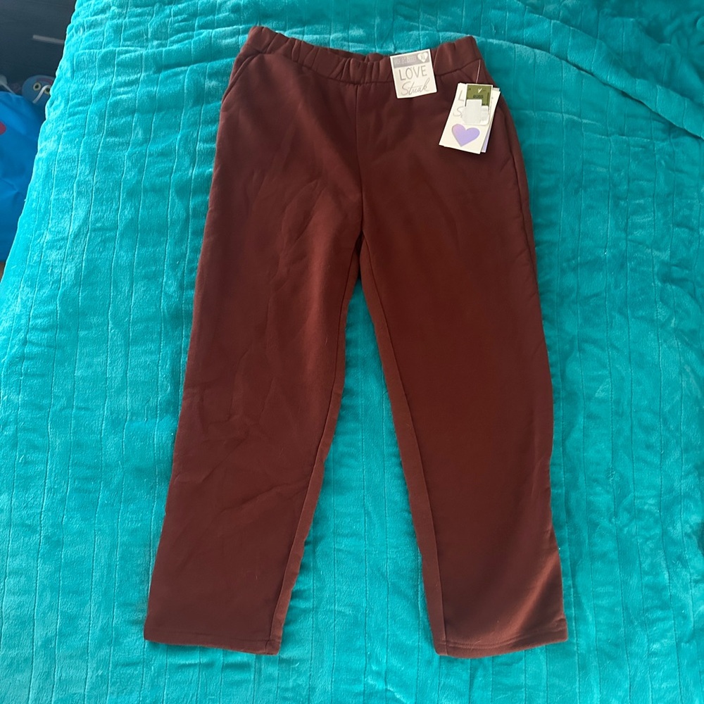 Love Streak Women's Casual Brown Joggers